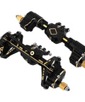 Brass Portal Axles Front And Rear Set For 1 By 18 RC Crawler Heavy Duty Upgrade With Full Brass Housings Hard Steel Shafts 20CrMo