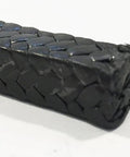 Braided PTFE-graphite packing spool, end view, black, 5/8 in CS, 1 lb
