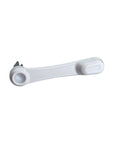 Sliding Patio Door Latch Lever White Thumbturn Replacement for Patio Door Hardware Easy Fit on Standard Aluminum Doors