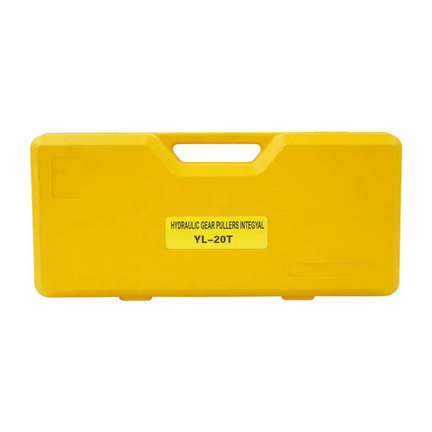 Premium 20 Ton Hydraulic Bearing Puller Kit With 2 3 Jaws Tough Steel Anti Rust Yellow Paint For Mechanics Who Need Raw Power To Extract Stubborn Bearings Smoothly Resists Wear Ensuring Reliable Performance For Daily Garage Grind. yellow case, YL-20T