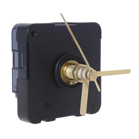 Battery Operated Quartz Wall Clock Movement Kit with Hands Replacement for DIY Clock Repair, Easy Install