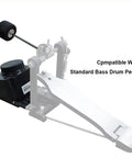 Bass Drum Trigger Pad With Felt Beater Hammer For Real Deal Kick Feel On Multipad Electric Drum Set Low Noise Performance