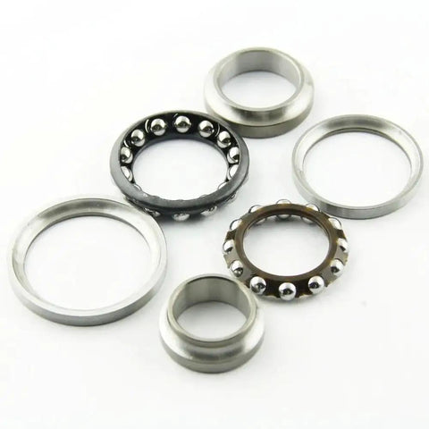 Premium Steering Roller Bearing Kit For Yamaha YZF R25 R3 YZF750R FZ6R Ensures Smooth Handlebar Performance And Zero Slop While Cutting Costs Vs Dealership Fees Through Quick DIY Install And Top Build Quality Handling, steel bearing set
