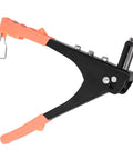 Awesome FTVOGUE Rivet Manual Hand Tool Kit Featuring Alloy Steel Gun With 200 Cup Head Fasteners In 2 4mm 3 2mm 4mm And 4 8mm Sizes Perfect For Auto Repair Sheet Metal Work Home Assembly And Pipelines Making Projects A Total Breeze. manual rivet gun with orange PVC handles and multiple nosepieces