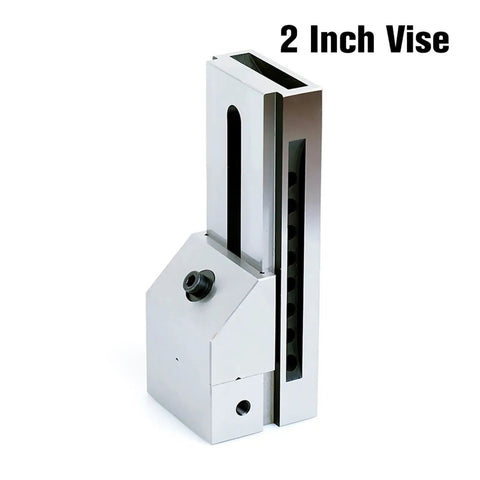 High Precision Tool Vise 2 Inch 50mm Width For CNC Milling Surface Grinding and EDM Machines Plain Vise Front View