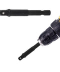 Dude Check Out This Awesome 2-in-1 Hex Shank Driver Socket Adapter Set Built From Tough Chrome Vanadium Steel With Magnetic Power Tool Attachment Perfect For Auto Repair And Major Maintenance Projects Featuring Versatile Drive Sizes. 1/4 hex adapters in use