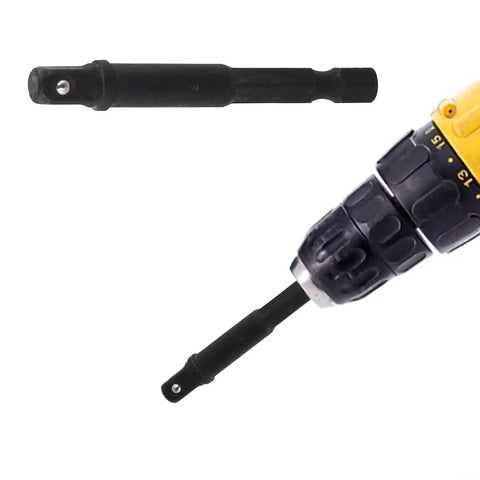 Dude Check Out This Awesome 2-in-1 Hex Shank Driver Socket Adapter Set Built From Tough Chrome Vanadium Steel With Magnetic Power Tool Attachment Perfect For Auto Repair And Major Maintenance Projects Featuring Versatile Drive Sizes. 1/4 hex adapters in use