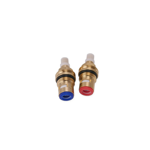 Pair Of Replacement Valve Cartridges For Perrin And Rowe Taps Plug And Play Compatible With 9.13145 And 9.13146, ceramic disc