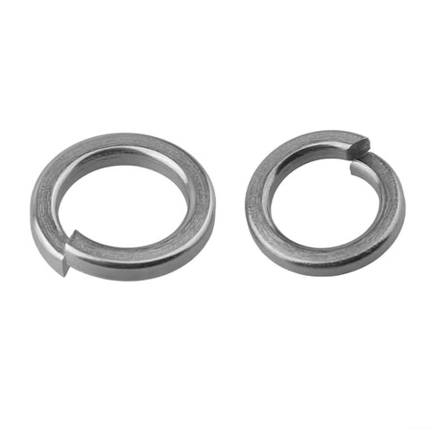 Spring Lock Washers Set 304 Stainless Steel 480 Piece Kit M2 Through M12 Anti Loosening Hardware For Bolts Screws Automotive Repair Projects Premium Grade Rust Resistant Construction Easy Fit For Most Fasteners Pro Auto Shop Ready, two stainless lock washers