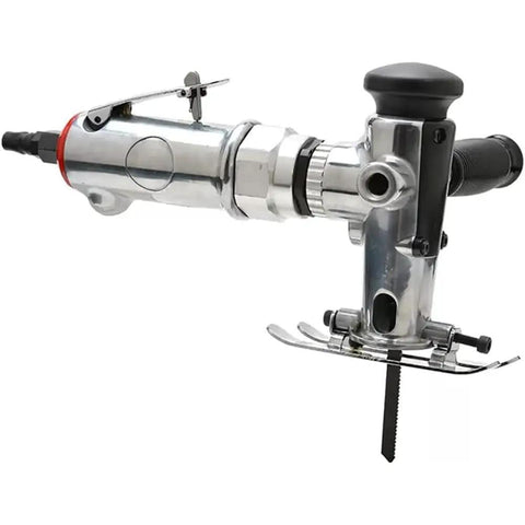 Slick Pneumatic Jigsaw Reciprocating Saw 8000Rpm 10Mm Stroke Air Powered Wood Cutter Handheld Cutting Tool side view