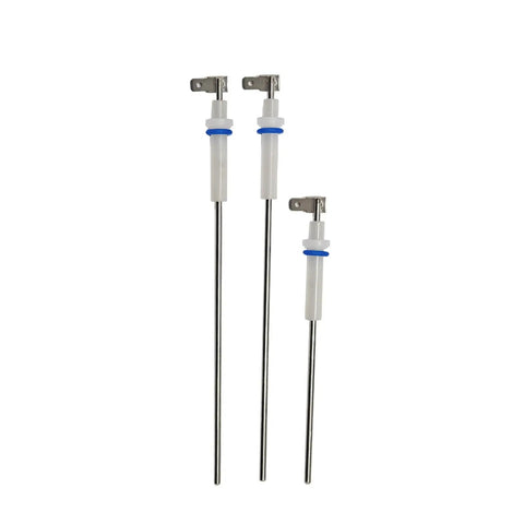 Pro Grade Boiler Steam Probe Kit For Breville And Sage Espresso Makers three-piece thermal sensor set with metal and plastic components.