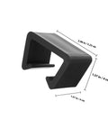 12 Pack Patio Furniture Clips For Outdoor Rattan Wicker Sofas And Sectionals with 5.25cm Internal Slot, Weatherproof Fastener