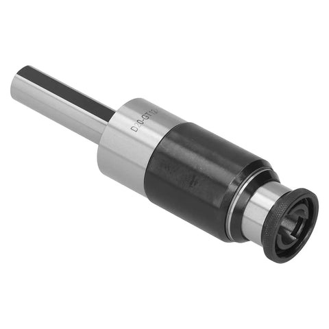 Overload Protected Collet Chuck Tapping Tool With Straight Shank And Telescopic Buffer For CNC Lathe, Two Way Floating Action, D20 GT12 110L