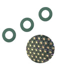 Bulk 100 Pcs 18650 Battery PVC Heat Shrink Tubing 30mm Wide 72mm Long 0.08mm Thick Plus 100 Pcs 18650 Li Battery Insulation Gasket Adhesive Ring Paper