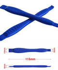 Blue spudger tools from Drone Repair Toolkit For DJI Mini 3 Pro 4 Pro And 5 Pro Drones with measurements in millimeters.