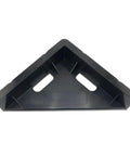 Heavy Duty Table Saw Crosscut Sled With Bevel Sliding Plate, black plastic base for precise 45 degree angle cuts.
