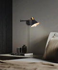 Plug In Wall Sconce With Swing Arm And Dimmer, Black Adjustable E26 Vanity Light For Indoor Bathroom, Bedroom, Hallway Or Living Room