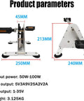Foot Powered Pedal Generator With Built In Energy Storage For Emergency Power And Off Grid Charging, 50W And 100W