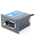 AC 110V 15W Single Phase Gear Motor With Variable Speed Controller, showing control knob and switch for speed adjustment.