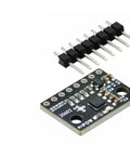 Six Axis ICM20602 Gyro And Accelerometer Sensor Module For Smart Devices And Wearables Low Noise 1kHz Sampling Compact Motion Tracking For Vehicles High Precision 16g Acceleration And 2000 Degrees Per Second Gyro, 20.6x14.8mm board with pins