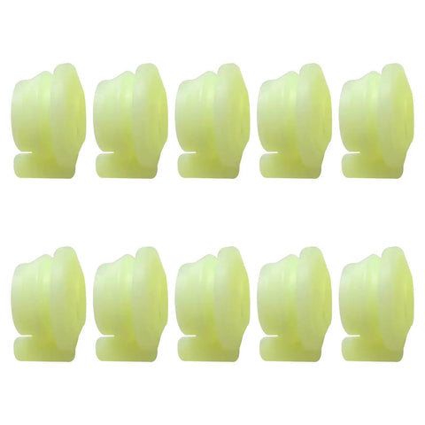 Pack of 10 Front Windshield Wiper Linkage Arm Bushing Cap for 1981-1993 Dodge D150 D250, nylon