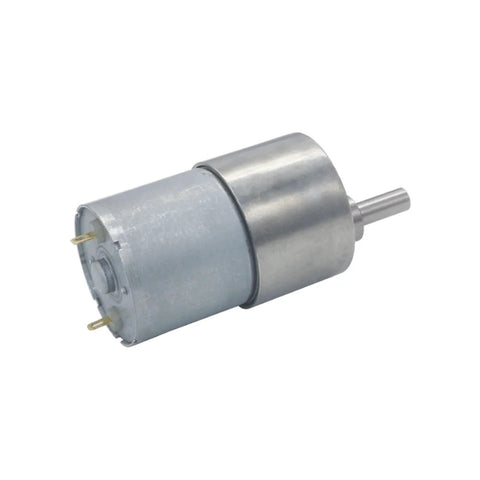 Built Tough All Metal Planetary Gear Motor With 37mm Gearbox 12V 24V DC Reduction Drive D Type Reducer 76 RPM JGB37-3530