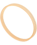 V Ribbed Drive Belt For 10-12 Inch Woodworking Band Saws Pro Grade PU Material Replacement Conveyor Belt 340mm Circumference And 10mm Wide Heavy Duty Motor Drive Accessory For Wood Cutting Machines, tan ribbed PU belt