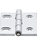 Heavy Duty Aluminum Butterfly Hinge For Doors Windows And Cabinets 62mm Wide 47 63 79mm Length Options 150 N 180 N 220 N Load, white finish