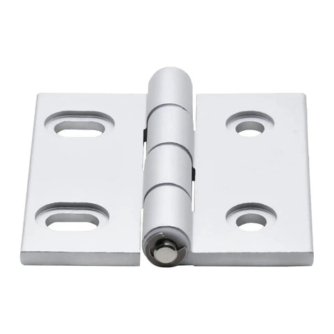 Heavy Duty Aluminum Butterfly Hinge For Doors Windows And Cabinets 62mm Wide 47 63 79mm Length Options 150 N 180 N 220 N Load, white finish