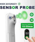 Rechargeable Non Contact Forehead Thermometer For Adults And Kids Fast Reading Touchless Medical Digital Thermometer Infrared Safe Accurate Family Friendly Easy To Use At Home Clinic Travel sensor probe display