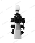 Inverted Fluorescence Microscope 100X-400X, Trinocular With Halogen Lighting, Model FM02020303, front view