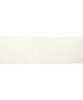 Weather Resistant Chaise Lounge Cushion With Removable Cover And Safety Zipper For Patio Backyard Or Poolside Use, white cushion