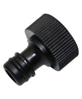 3/4 Inch Hose Fittings Set For European And American Standards DIY Friendly 200 Pcs Quick Connect Female Thread Connectors Swivel Nipple Joints For Irrigation Systems Durable Black Plastic, black plastic connector