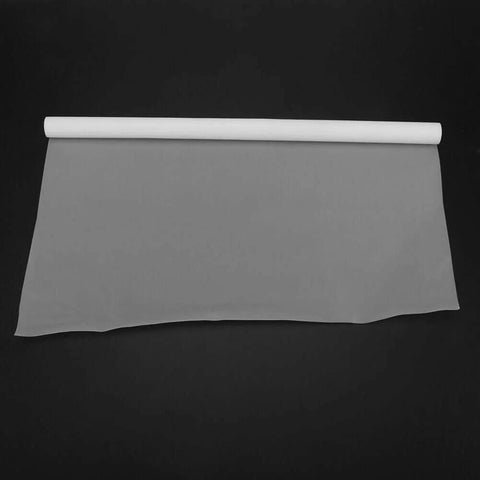 PTFE Film Sheet 11.8 By 39.37 Inches 0.1mm Thick Nonstick Heat Press Shield rolled out on black background
