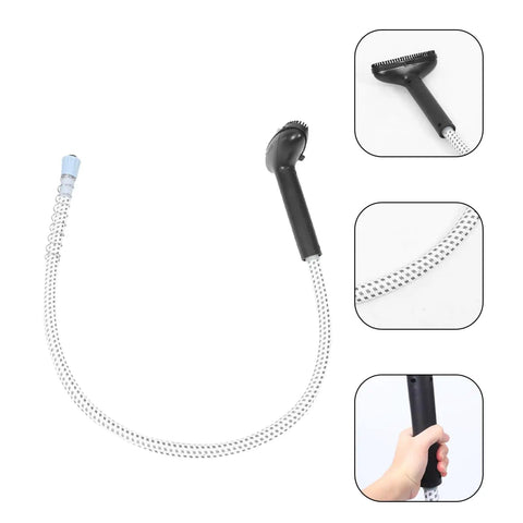 Durable Garment Steamer Hose Replacement For Clothes Heavy Duty High Temperature Resistant Steam Ironing Tube with Heatproof Surface