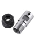 Solid One Set Er11 Collet Chuck Shaft Extension Rod For Milling Lathes And CNC Cutters showing ER11 collet and chuck detail.