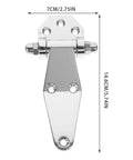 Heavy Duty T Type Door Hinges For Industrial Enclosures And Equipment, Rugged Metal Cabinet Hinges With Screws, Easy To Install