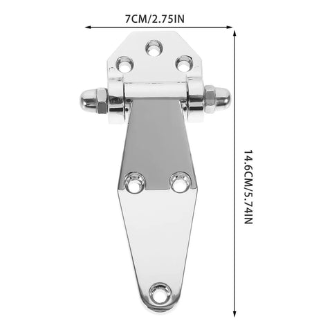 Heavy Duty T Type Door Hinges For Industrial Enclosures And Equipment, Rugged Metal Cabinet Hinges With Screws, Easy To Install