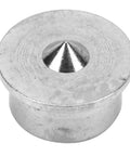 Close-up of 6 Piece Premium Stainless Steel Dowel And Tenon Center Points Pins for woodworking, showing pointed tip.