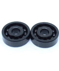 Rock Solid 2 Pcs High Temperature Ball Bearings 30X55X13MM TB6006, black, deep groove design for heavy duty industrial motors.
