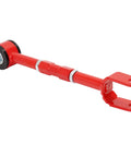 Adjustable Rear Traction Rod Kit For Nissan 350Z Z33 And Infiniti G35 Coupe Sedan Tighten Up Handling And Stability With Precision Steering Steel Radius Arms Powder Coated Red, red steel rear rod