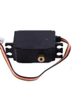 High Torque Electric Steering Servo Motor Upgrade Kit For Wltoys 12428 12423 Rc Cars, showing black servo motor with metal gears.