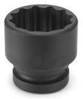 Heavy Duty One And A Half Inch Drive 120mm 12 Point Socket with a dodecagonal interior for rusted nuts.