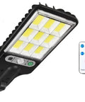 JUDYSSY 128Cob Solar Lights Outdoor Waterproof, Solar Flood Lights Outdoor Motion with Remote, LED light with remote control.
