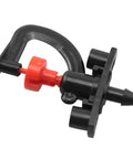 360 Degree Rotating Plastic Micro Spray Nozzle With Bracket For Greenhouse Irrigation, Super Easy Install, High Efficiency Mist Sprayer Tip