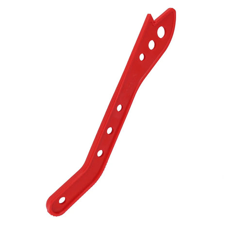 High Visibility Red ABS Push Block For Table Saws And Router Tables Non Kickback Push Stick With Ergonomic Handle 16.5 Inch Sturdy Woodworking Safety Tool For Everyday Use Pro Grade Build
