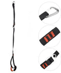 Climbing Belt And Foot Loop Lanyard Set For Outdoor Tree Climbing, adjustable buckle, polyester material close-up