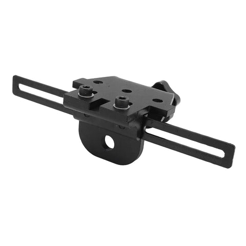 3 In 1 Dowel Jig Kit Featuring High Carbon Steel Construction And Adjustable Clamping Range For Woodworking Joints and Furniture Assembly, close-up of adjustable clamp.