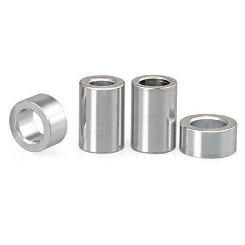 Premium Aluminum Standoff Spacer Set Featuring Cnc Machined Non Threaded Washers, M6 Diameter Twenty Millimeter Length, Rock Solid Sleeve Mounts For Rc Builds And Built Tough Diy Projects, Heavy Duty Precision Hardware