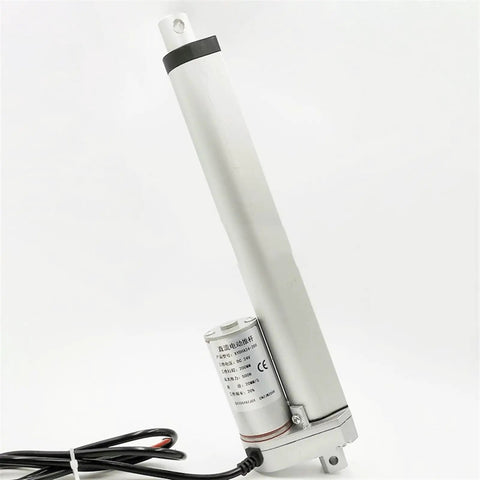 Powerful 12V Electric Linear Actuator With Smooth 45mm/s Speed, 200N Force For Industrial Heavy Duty Lifts And Reliable Motion Control Systems.
